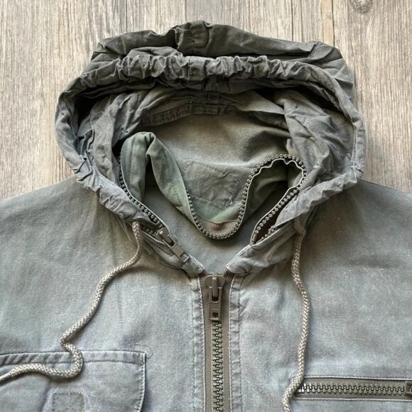 Vintage Banana Republic Hooded Sarfari Vest Size XL - Picture 4 of 6